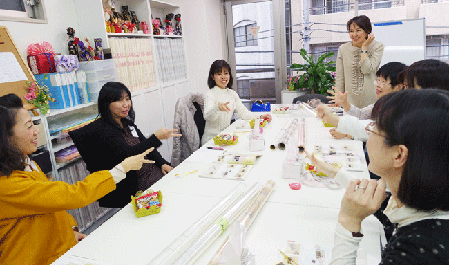 ラッピング協会,ブログ,写真,スイーツ,指導者養成クラス