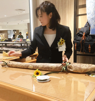 ラッピングサービス 銀座松屋